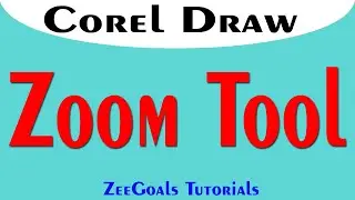 How To Use Zoom Tool In CorelDraw For Beginners to Advanced