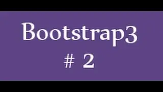 Bootstrap 3 Tutorials - 2 - Create basic bootstrap template