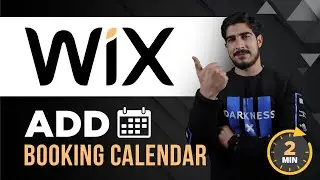 How To Add Booking Calendar To Wix Website 2024 | Wix Booking Calendar | Add Booking To Wix