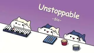 Sia - Unstoppable (cover by Bongo Cat) 🎧