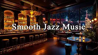 Cozy Winter Jazz Music with Romantic Bar Ambience - Smooth Jazz Music for Unforgettable Date Party