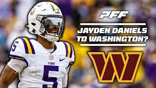 Jayden Daniels over Drake Maye? | PFF