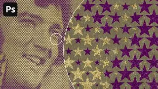 PATTERN MAGIC! Turn a photo into stars in Photoshop