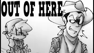 Friday Night Funkin' VS The Unmasked Toys ( Out of here ) Lyrics