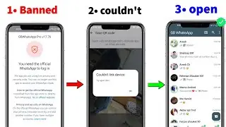 How to Fix GB WhatsApp All Problem | You need the Official WhatsApp to login Problem Fix