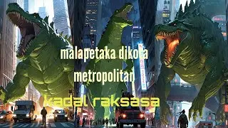 malapetaka dikota metropolitan serangan kadal raksasa