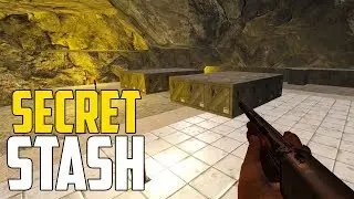 MOST SECRET STASHES EVER & GIANT UNDERGROUND BUNKER! - 7 Days to Die: War of the Walkers #6