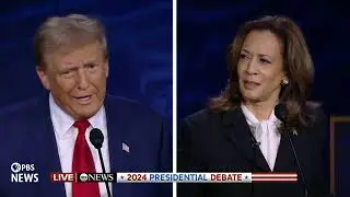 WATCH: Trump claims Biden-Harris destroyed the economy | ABC Presidential Debate