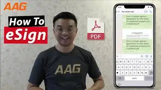 How to Sign PDF document on iPhone or Android via WhatsApp (2020 Updated) App for Free (eSign)