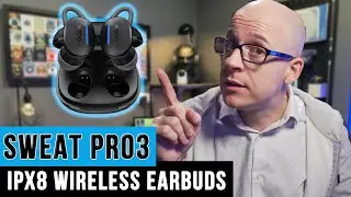 Calcini SweatPro 3 IPx8 Wireless EarBuds... WOW!