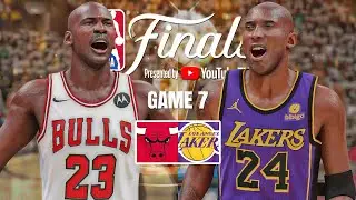 NBA DREAM FINALS | 1996 BULLS vs 2010 LAKERS GAME 7 | NBA 2K24 (PS5)