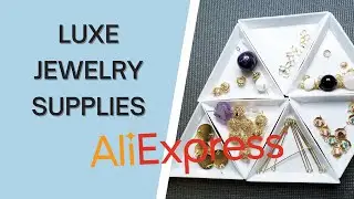 Unboxing high-quality supplies for jewelry. Распаковка. Фурнитура люкс.