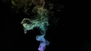 Colour Full SMOKE EFFECT Background Video | Smoke Effect Black Screen Template