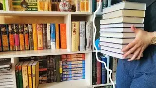 ПЕРЕСТАНОВКА на КНИЖНЫХ ПОЛКАХ!! Реорганизация и новый книжный шкаф!