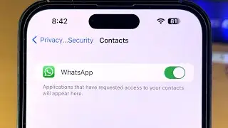 ANY iPhone How To Allow Access to Contacts (& FIX Not Showing)