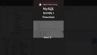 Unleashing The Power Of The Order By Clause In Rank( ) | Window Functions!