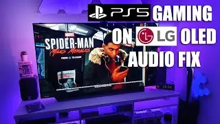 PS5 LG OLED Gaming Sound Audio Issue Fix