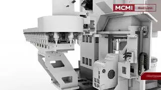 5-ти осевой высокопрецизионный скоростной обрабатывающий центр MCMI RED LINE MCBG200
