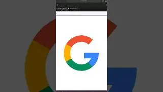 How to make a Google logo using python #shorts #python #pythonprogramming #google