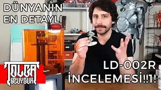 Reçine ile 3d baskı almak? - Creality LD-002R 3D Printer İncelemesi