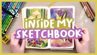 Sketchbook Tour! My Royal Talens sketchbook 🎨👩‍🎨