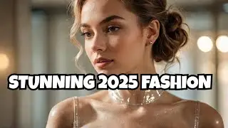[4K] Transparent Looks for 2025 | Miss Julia Try-On Haul