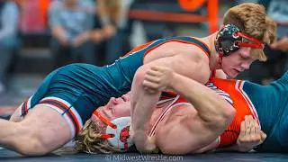 190 – Conor Phelan {G} of Chicago Marist IL vs. Aeoden Sinclair {R} of Milton WI