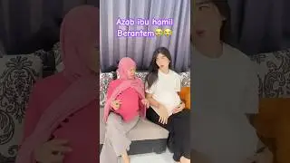 DISTA KAGET MELIHAT IBU HAMIL KEMBAR😅!! 