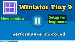 Winlator Tiny Emulator- Setup For Beginners Android