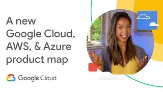 A handy new Google Cloud, AWS, and Azure product map