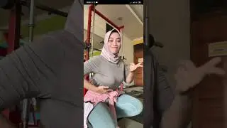 jilbab bunda miuu lgi nih live bigo lagi gym.. #jilbab#viral#live#bigo#gym