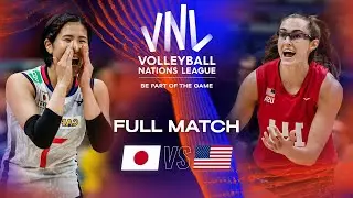 🇯🇵 JPN vs. 🇺🇸 USA - Full Match | Womens VNL 2023