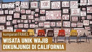 Tempat Wisata Unik yang Wajib Dikunjungi di California, AS | EUREKA!