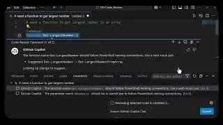 Using the new VS Code GitHub Copilot 