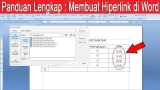 Panduan Lengkap Microsoft: Word Menambahkan Hyperlink