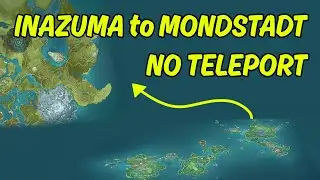 How to return from Inazuma to Mondstadt no Teleport