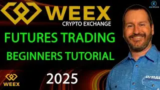 WEEX EXCHANGE -  Futures trading beginners tutorial 2024 - How to leverage trade crypto futures