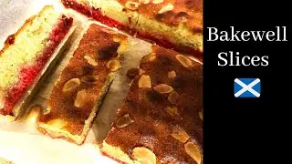 Bakewell Slices | Easy cake slices :)