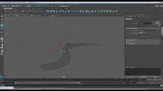 Maya Curved Path