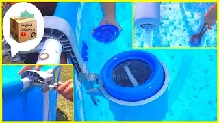 Pool Surface Skimmer Installation, Bestway Flowclear