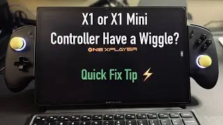 Onexplayer X1 and X1 Mini Controller and Adapter Wiggle Disconnect Quick Fix