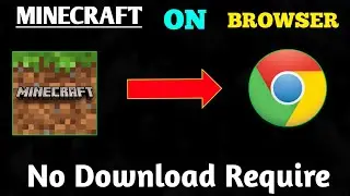 How To Play Minecraft On Browser | 100% Working Trick | Play Minecraft On Low End PC |