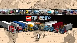 10 LEGO Trucks - 1