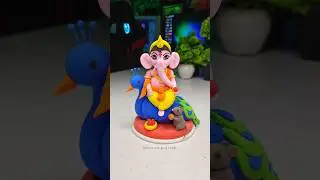 Ganpati ji idol making with clay 🌸 Ganesh ji making 🙏🙏 Ganpati Bappa morya 