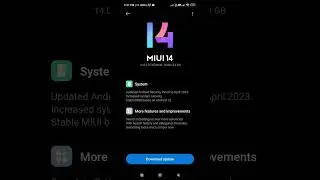 POCO M3 PRO 5G MIUI14.0.2.0 stable update android 13 | 3.4 GB | April 2023 security patch