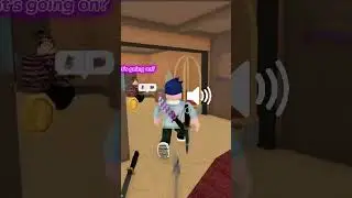 Invisible Murderer 😡 in MM2 Roblox  #roblox #trending #mm2