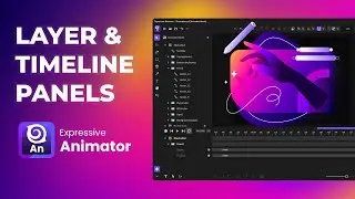 Expressive Animator - Layer and Timeline panels explained