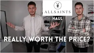 Is ALL SAINTS Worth The Price? Men's ALL SAINTS Clothing Haul & Try-On 2021