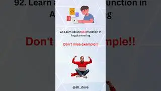 What is  tick() function in Angular testing? #shorts #angular #interview