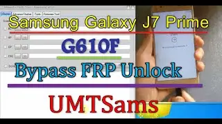 samsung j7 prime g610F fRp Reset done By umt One Click | umt good tool